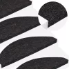 30 db antracitszürke öntapadó lépcsőszőnyeg 65 x 22,5 x 3,5 cm