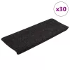 30 db antracitszürke öntapadó lépcsőszőnyeg 65 x 24,5 x 3,5 cm