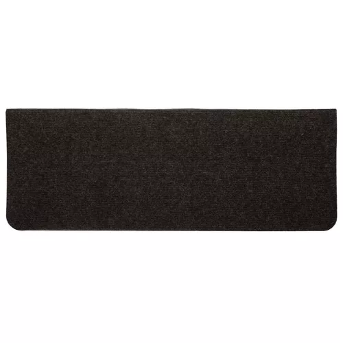 30 db fekete öntapadó lépcsőszőnyeg 65 x 24,5 x 3,5 cm
