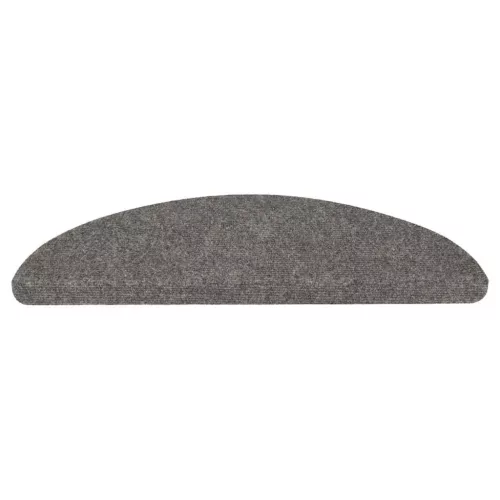 20 db fekete öntapadó lépcsőszőnyeg 56 x 17 x 3 cm