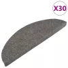30 db szürke öntapadó lépcsőszőnyeg 56 x 17 x 3 cm