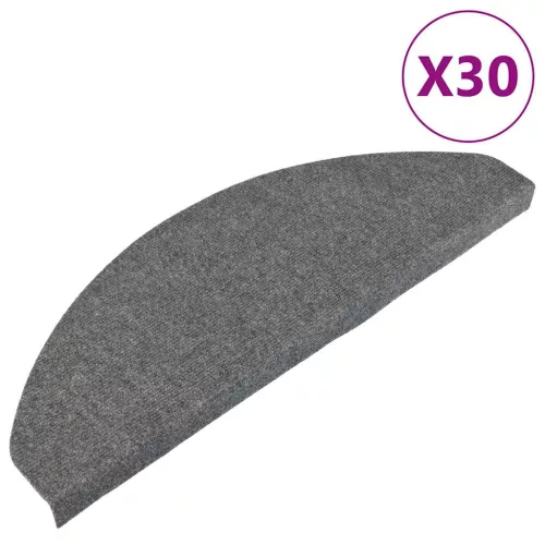 30 db szürke öntapadó lépcsőszőnyeg 65 x 22,5 x 3,5 cm