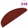 30 db piros öntapadó lépcsőszőnyeg 56 x 17 x 3 cm