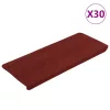 30 db piros öntapadó lépcsőszőnyeg 65 x 22,5 x 3,5 cm