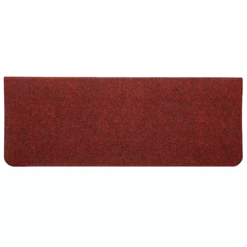 30 db piros öntapadó lépcsőszőnyeg 65 x 22,5 x 3,5 cm