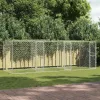 Kutyaketrec Ezüst 600 x 200 x 200 cm Horganyzott acél