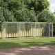 Kutyaketrec Ezüst 600 x 200 x 200 cm Horganyzott acél