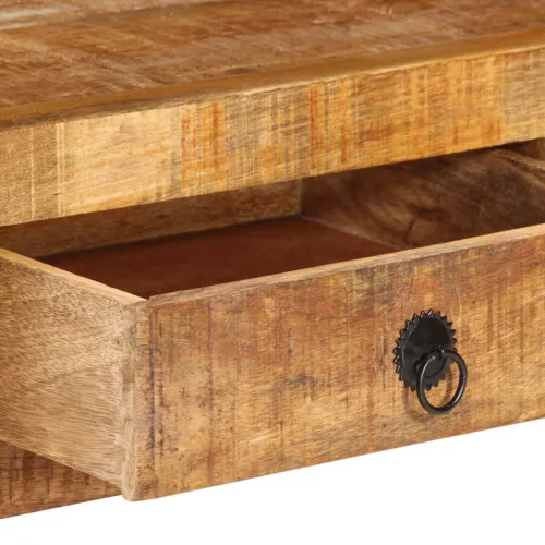 Tömör mangófa TV-szekrény 110 x 30 x 40 cm