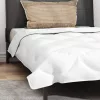 Takaró szett párnával 2 pcs Fehér Mikroszálas
