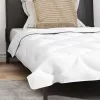 Takaró szett párnával 2 pcs Fehér Mikroszálas