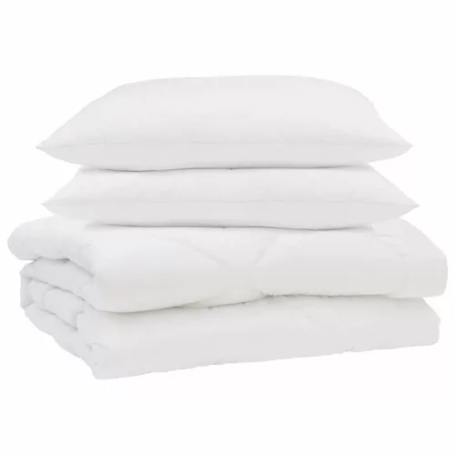 Nyári Takarmány párnával 3 pcs Fehér Mikroszálas