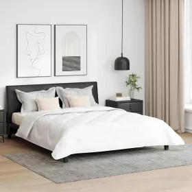 Paplan párnával 3 pcs Fehér Mikroszálas