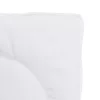 Paplan párnával 3 pcs Fehér Mikroszálas