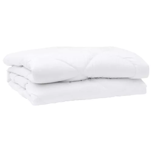 Paplan párnával 3 pcs Fehér Mikroszálas