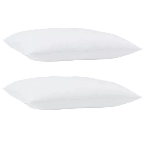 Paplan párnával 3 pcs Fehér Mikroszálas