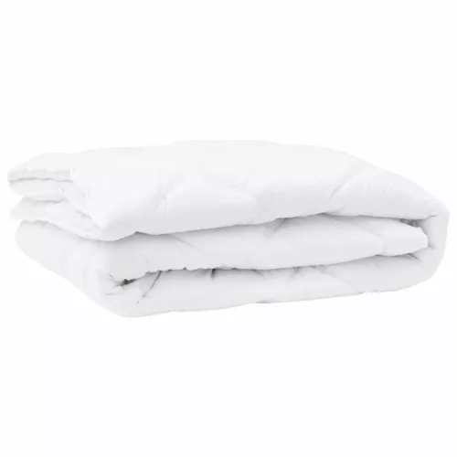 Paplan párnával 3 pcs Fehér Mikroszálas