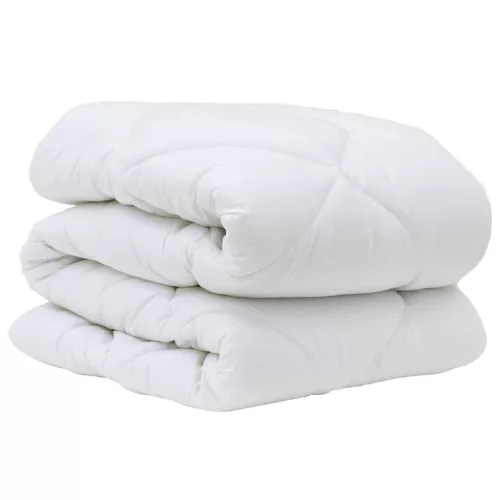 Téli takaró párnával 3 pcs Fehér Mikroszál