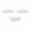 Téli takaró párnával 3 pcs Fehér Mikroszál