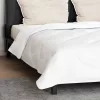 Téli takaró párnával 3 pcs Fehér Mikroszál