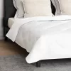Takaró párnákkal párnával 3 pcs Fehér Mikroszálas és Pehelytoll