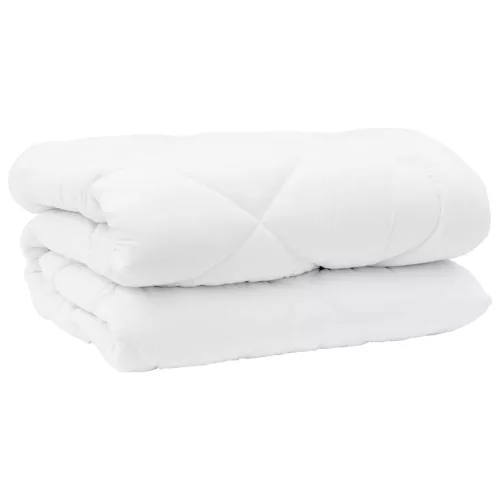 Takaró párnákkal párnával 3 pcs Fehér Mikroszálas és Pehelytoll