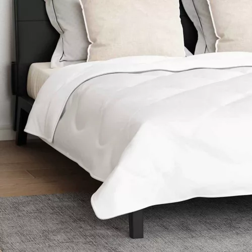 Paplan párnával 3 pcs Fehér Mikroszálas
