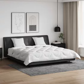 Paplan párnával 3 pcs Fehér Mikroszálas