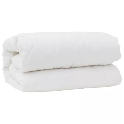 Paplan párnával 3 pcs Fehér Mikroszálas