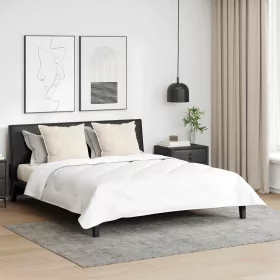 Paplan párnával 3 pcs Fehér Mikroszálas
