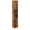 Fürdőszoba Bútor Szett 3 pcs Öreg fa 30 x 30 x 180 cm Faanyag