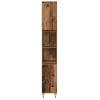 Fürdőszoba Bútor Szett 3 pcs Öreg fa 30 x 30 x 180 cm Faanyag