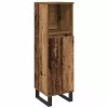 Fürdőszoba bútor szett 3 pcs Barna 30 x 30 x 180 cm Faanyag