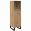 Fürdőszoba bútor szett 3 pcs Barna 30 x 30 x 180 cm Faanyag
