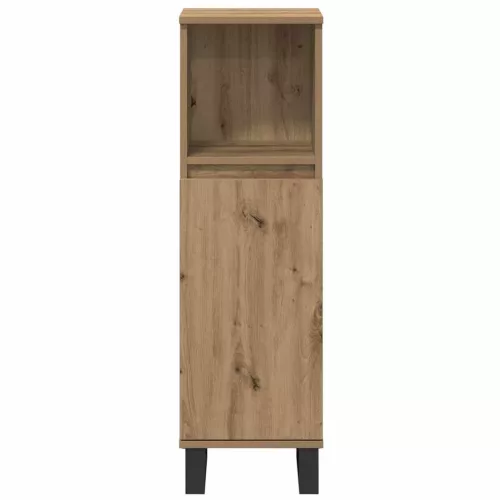 Fürdőszoba bútor szett 3 pcs Barna 30 x 30 x 180 cm Faanyag