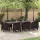 Kerti Asztal Barna 300 x 100 x 73 cm polirattan