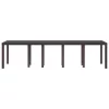 Kerti Asztal Barna 300 x 100 x 73 cm polirattan
