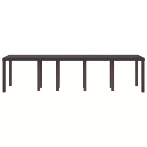 Kerti Asztal Barna 300 x 100 x 73 cm polirattan