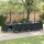 Kerti Asztal Antracit 400 x 100 x 73 cm polirattan