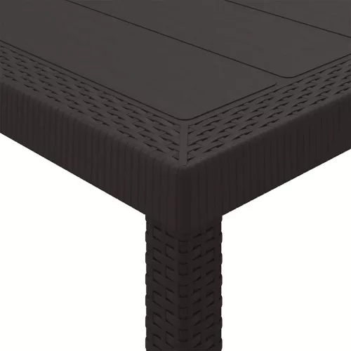 Kert étkező szett 7 pcs Barna Polt rattan