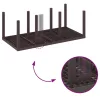 Kert étkező szett 7 pcs Barna Polt rattan