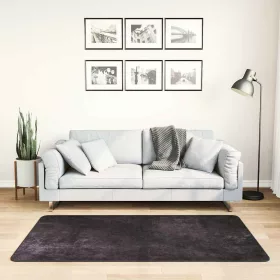   Antracitszürke csúszásmentes mosható szőnyeg 80 x 150 cm