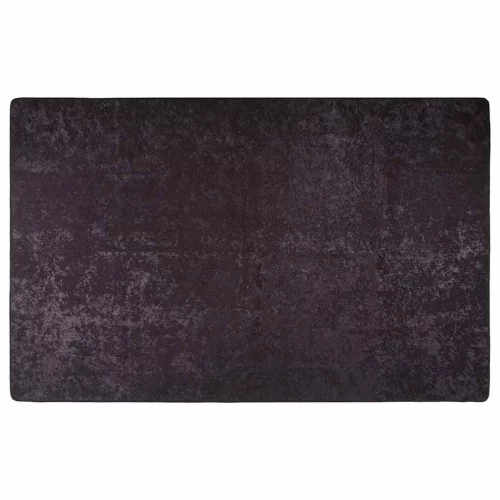 Antracitszürke csúszásmentes mosható szőnyeg 80 x 150 cm