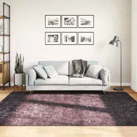   Antracitszürke csúszásmentes mosható szőnyeg 160 x 230 cm
