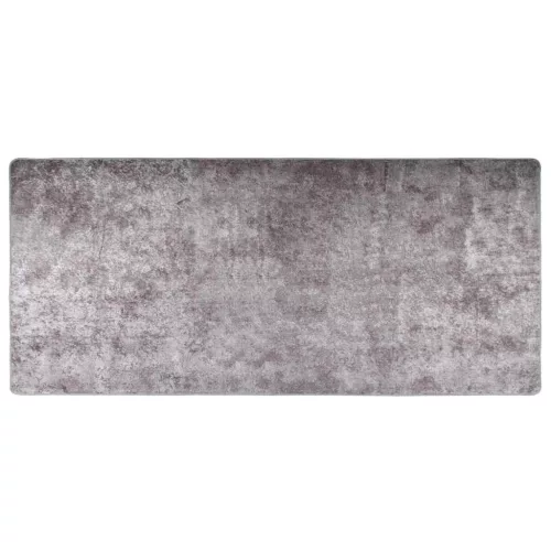 Szürke csúszásmentes mosható szőnyeg 80 x 300 cm