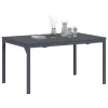 Hosszabbító Asztal 2 pcs Antracit 210 x 90 x 73 cm Acél