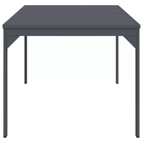 Hosszabbító Asztal 2 pcs Antracit 210 x 90 x 73 cm Acél