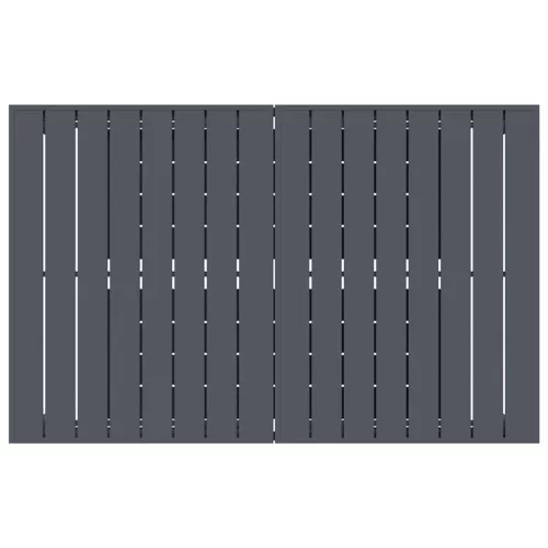Hosszabbító Asztal 2 pcs Antracit 210 x 90 x 73 cm Acél