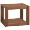 Tömör tíkfa falra szerelhető fürdőszobaszekrény 45 x 45 x 35 cm