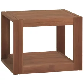   Tömör tíkfa falra szerelhető fürdőszobaszekrény 45 x 45 x 35 cm