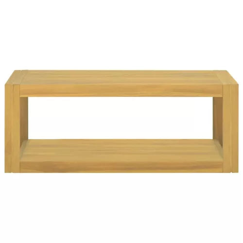 Tömör tíkfa falra szerelhető fürdőszobaszekrény 90 x 45 x 35 cm